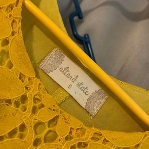 Yellow Altar’d State Dress